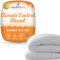 Slumberdown Climate Control Double Duvet 10.5 Tog - UK Made, Non-Allergenic, Climate-Adaptive Comfort, Ideal for All Seasons & Machine Washable - Temperature Regulating Double Quilt (200 x 200cm)
