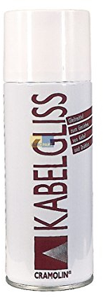 Spray Gleitmittel zum Einziehen von Kabel/Drähten Cramolin Kabelgliss 400ml