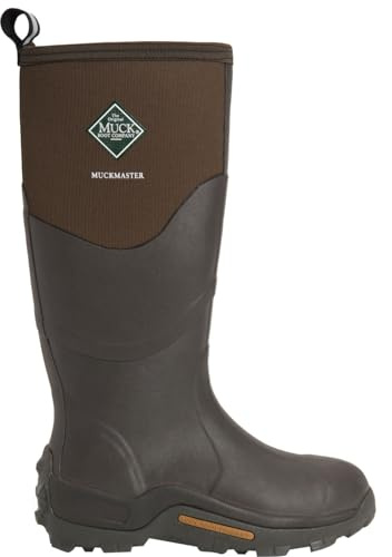 MUCK Men's Muckmaster Gold Tall Boot, Dark Brown, Size 11(M)