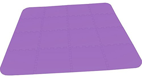 Kiids Bodenmatte Puzzlematte UNO Plus (16 Teile) lila