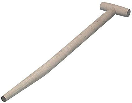 Manche en T de rechange Faithfull pour bêches, fourches et pelles – Frêne FSC - 71 cm