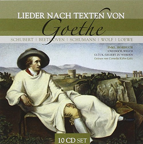 Lieder Nach Texten Von Goethe, (inkl. Hörbuch)