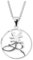 SilberDream Set Kette & Anhänger chinesisches Zeichen Beauty - Schönheit 925 Sterling Silber MXK17