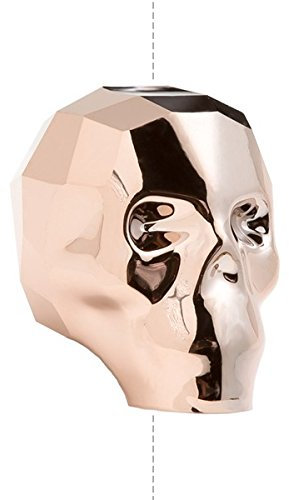 5750 Swarovski Crystal 13mm Skull Beads Rose Gold Crystal