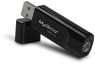 MyGica® Sintonizador TDT HD (DVB-T2) USB de Televisión Digital en Alta Definición Grabador PVR -Compatible con Windows 10/8 / 7 / Vista y XP