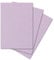 ARTOZ 50x Briefpapier - Flieder DIN A4 297 x 210 mm - Edle Egoutteur-Rippung - Hochwertiges Designpapier Urkundenpapier