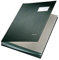 Leitz 57010095 Unterschriftsmappe, 10 Fächer, Überzug PP, schwarz