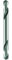 alpen HSS Blindnietbohrer, doppelseitig, Durchmesser 3,1 mm, L1 49 mm, L2 14 mm, 37100310100