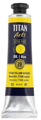 ÓLEO AMARILLO MEDIO TITAN Extrafino 6 - 20ml. Nº 28