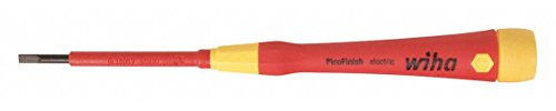 Wiha Tools 32004 Insulated Pico Finish Precision Slotted Screwdriver - 3.5 x 60 mm. by Wiha Tools