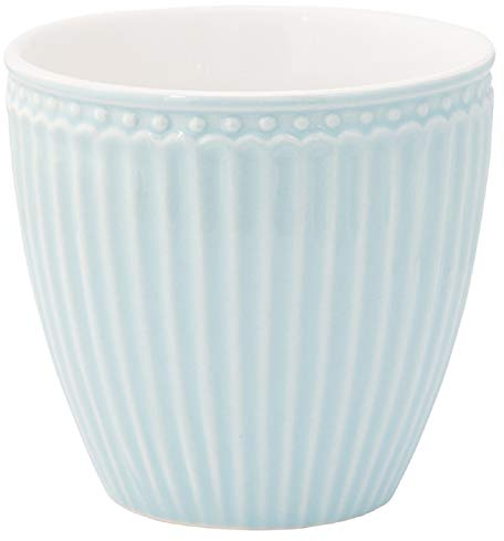 GreenGate - Kaffeetasse - Latte Cup - Becher - Alice - Pale Blue - Porzellan