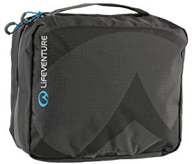 Lifeventure Wash Bag for Men & Women Water Resistant Travel Hanging Wash Bag with Mirror and Wet/Dry Separation Pockets