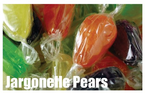 Tilleys Jargonelle Wrapped Pear Drops, 500 g
