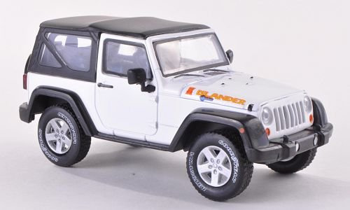 Jeep Wrangler Islander Edition, weiss , 2012, Modellauto, Fertigmodell, Greenlight 1:43