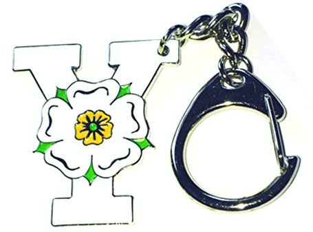 Enamel YorkshireY Keyring