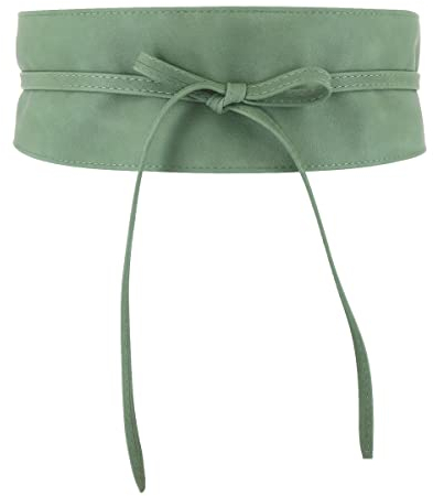 FASHIONGEN - Damen gürtel, Taillengürtel, Bindgürtel, Obi gürtel MICA - Khaki, L-XL