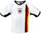 MC-TREND Deutschland Trikot/In strahlendem Weiß mit Mesh-Einsätzen, perfekt für wahre Fans der Deutschen Nationalmannschaft. Unisex-Design für ultimativen Komfort(S)