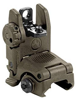 Magpul MBUS 2 Rear Back-Up Sight Oliv, Oliv
