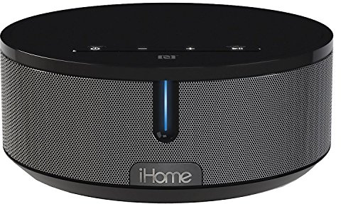 iHome iBN26 - Altavoces portátiles (Inalámbrico y alámbrico, Batería, USB, Bluetooth/3.5 mm, Universal, Negro)