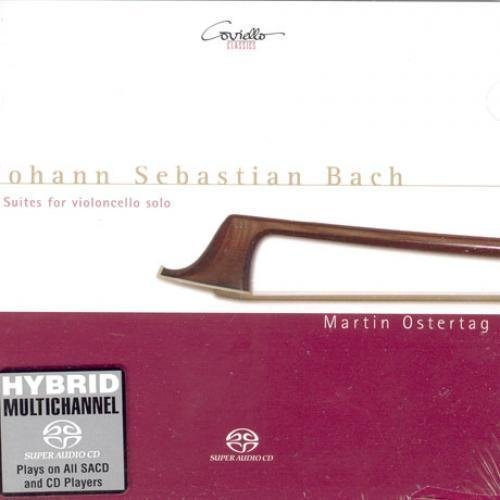 6 SUITES FOR SOLO CELLO / MARTIN OSTERTAG [HYBRID SACD] by JOHANN SEBASTIAN BACH [Korean Imported] (2008) by JOHANN SEBASTIAN BACH