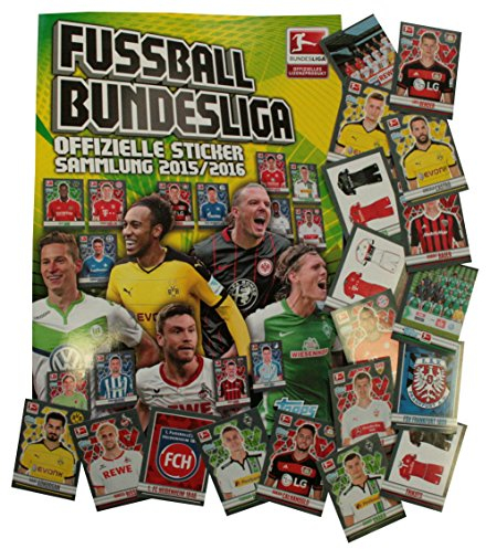 Bundesliga Sticker Komplettsatz 2015/2016 + Album