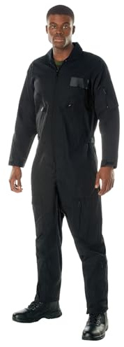 Rothco Flightsuit – Mens Pilot Coveralls – Costume Cosplay Jumpsuit | Men’s Fighter Pilot Long Sleeve Coveralls, Air Crew Uniform Flight Suit, Costume Cosplay Jumpsuit