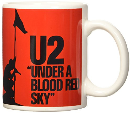 Rock Off 07896 - Taza, diseño U2 Under a Blood Red Sky - Taza U2 Under a Blood Red Sky