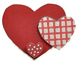 G. Wurm Kinder Garderobe Kleiderhaken Herz