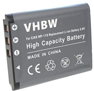 vhbw batteria compatibile con JVC Everio GZ-V500, GZ-V500BUS, GZ-V505, GZ-V505B, GZ-V505L, GZ-V515 videocamera camcorder (750mAh, 3,6V, Li-Ion)