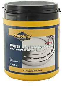 Putoline White Action Grease Graisse universelle avec PTFE, transparent, 600 g