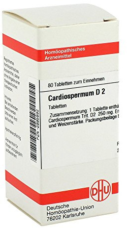 DHU Cardiospermum D2 Tabletten, 80 St. Tabletten