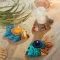 Hobbyfun Kerzenhalter in Rahmenform für Fische, 13,5 cm