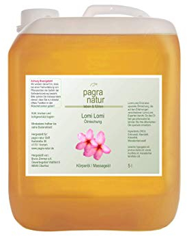 pagra natur Lomi Lomi Massageöl - 5l Kanister