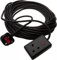 First4Spares Universal Power Extension Lead Cable, 15 Metre, Black, UK 3-Pin Plug, 1.5mm, 3 Core
