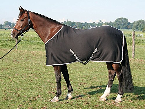 Harry's Horse Jersey Cooler deken, Farbe:schwarz, Größe:215cm