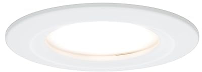 Paulmann Premium EBL Set Coin Slim dimmbar rund starr LED 1x6,8W 2700K 230V 51mm Ws matt/Alu