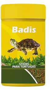BADIS Aliment pour Tortues d'eau - Format Stick 100 ML/ 33 g - Ingrédients d'origine Animale - Pienso Multicomponent