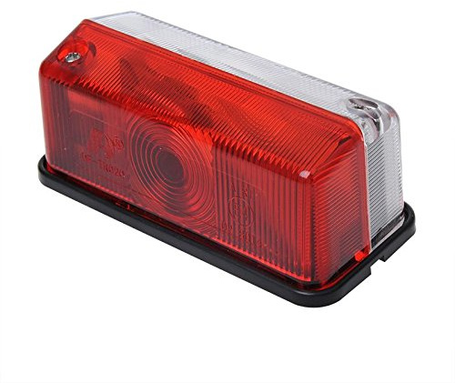 ProPlus Umrissleuchte rot/weiß 92x42mm