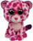 TY 36985 36985-Plüschtier Beanie Boos, Glamour Buddy Leopard, Large, pink