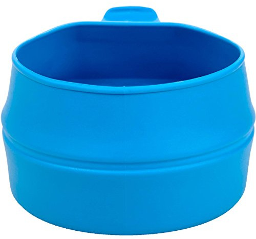 Wildo Fold-a-cup – Geschirr – Groß Blau