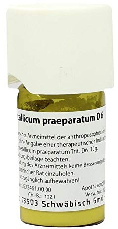 FERRUM METALLICUM PRAEPARATUM D 6 Trituration 20 g