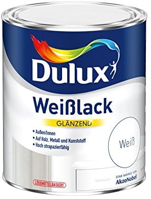 Dulux 5194772 Dulux weißlack glänzend, 2,500ml