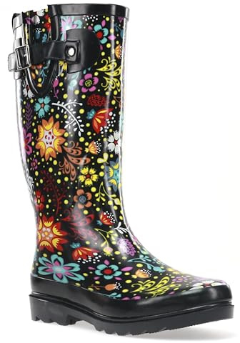 Western Chief Bottes de Pluie imprimées pour Femme 9 M US Jeu de Jardin