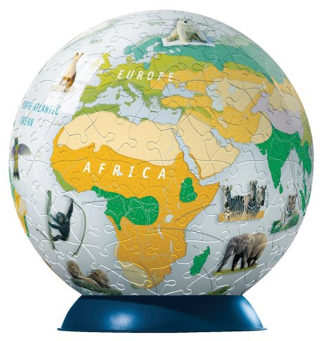 Ravensburger 11040 - National Geographic: Vegetationszonen der Erde, 240 Teile Puzzleball