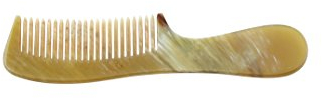 Golddachs Horn-Griffkamm 19 cm