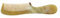 Golddachs Horn-Griffkamm 19 cm