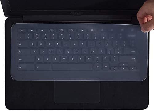 Goliton® Universal Silicone Keyboard Protector Skin for Laptops Notebooks Netbooks 11.1 11.6 12.1 13.3 14 14.1 Inch (Size: 310mm*130mm)