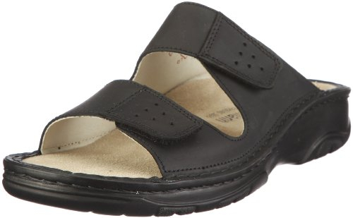 Berkemann Luis Pantoletten Herren, Schwarz (schwarz 050), 45 1/3 EU
