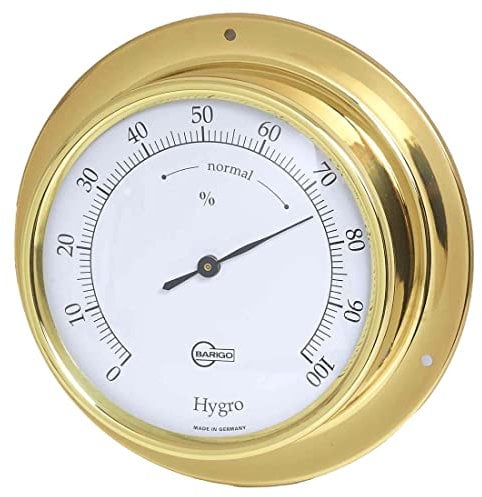 Barigo Schiffshygrometer Tempo, Messing, 110mm, 783