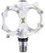 Xpedo Unisex – Erwachsene Traverse 8 Cr Pedal, weiß, One Size